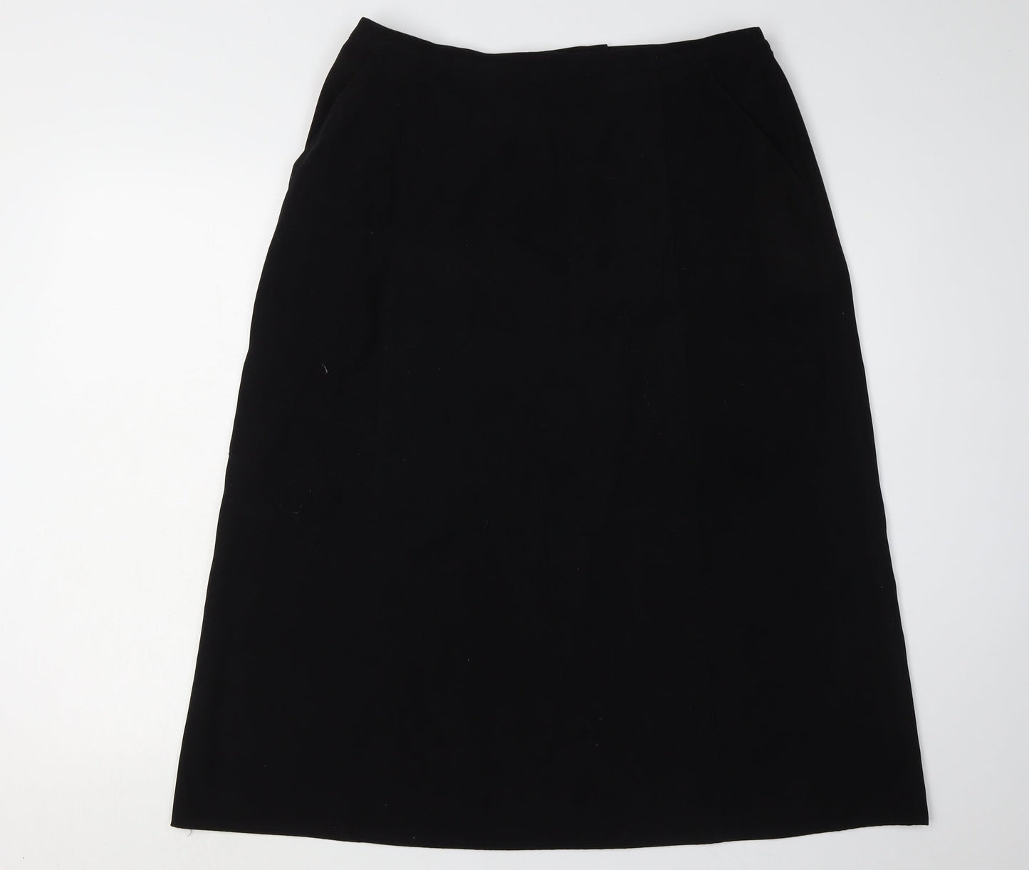 EWM Women's Black Pencil Skirt Size 16 - Elegant & Versatile