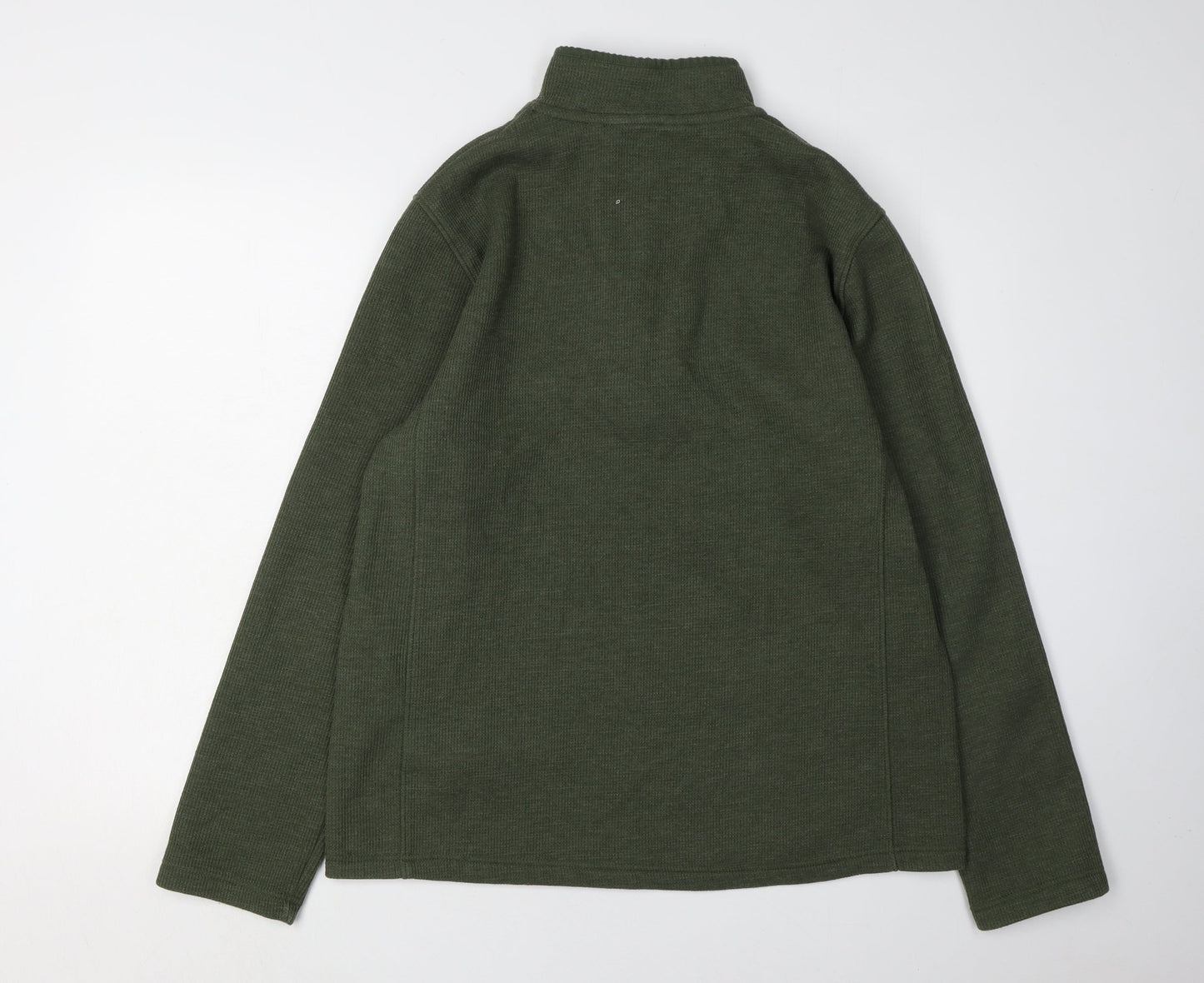 Mountain Warehouse Men's Green Pullover Fleece Sweatshirt M