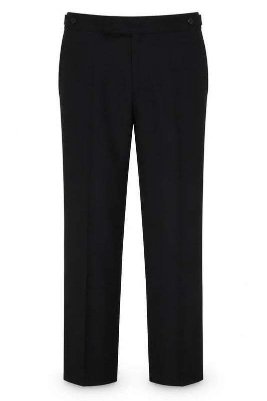 Dormie Mens Black Wool Blend Dress Pants Size 39