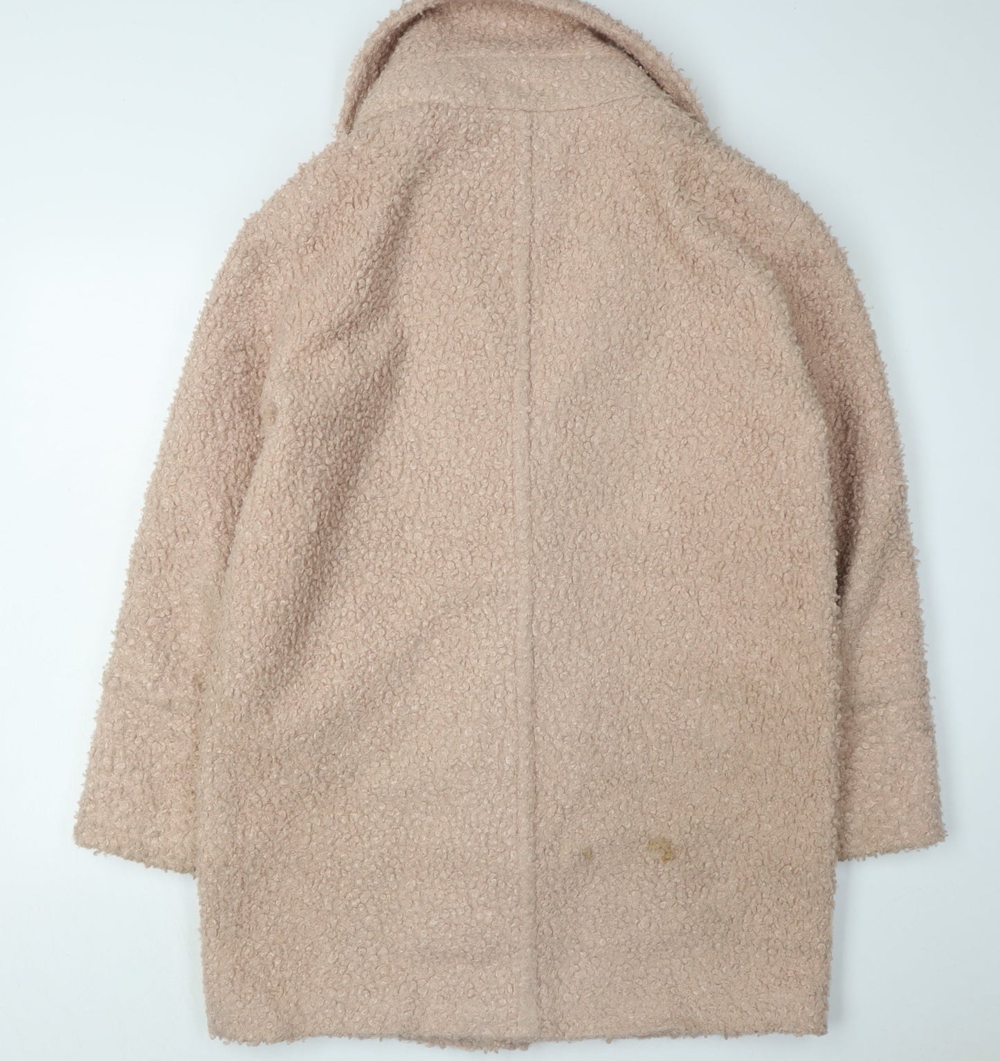 Oasis Women's Beige Mid-Length Coat Size 12