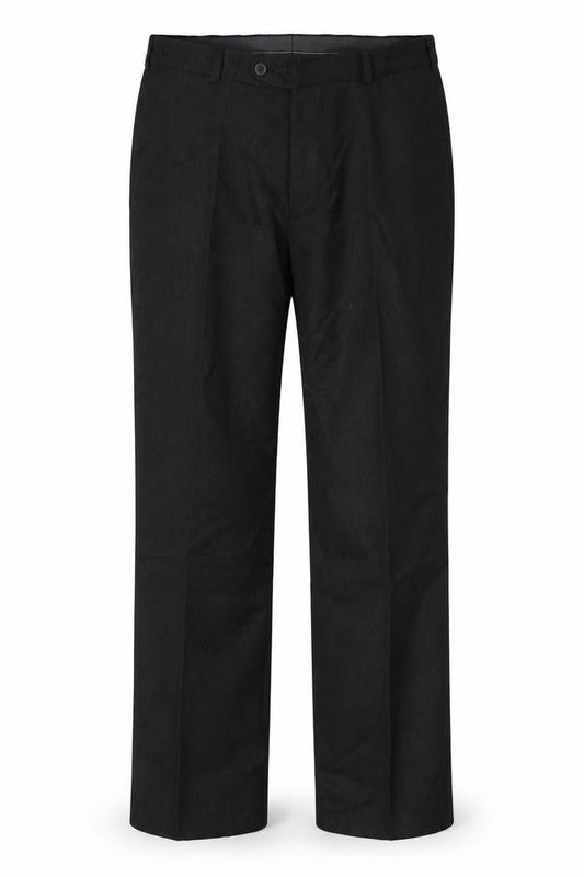 Brook Taverner Men's Black Dress Pants W36 Wool Blend