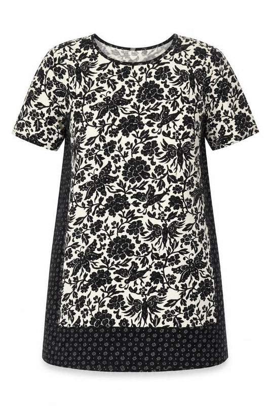 Laura Ashley Women’s Black Floral Dress Size 16
