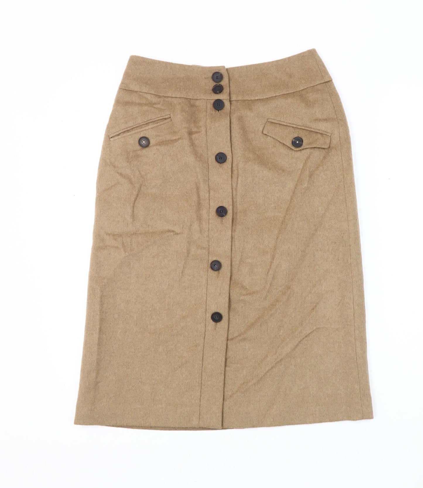 Jigsaw Women's Beige Knee-Length Pencil Skirt - Size 8
