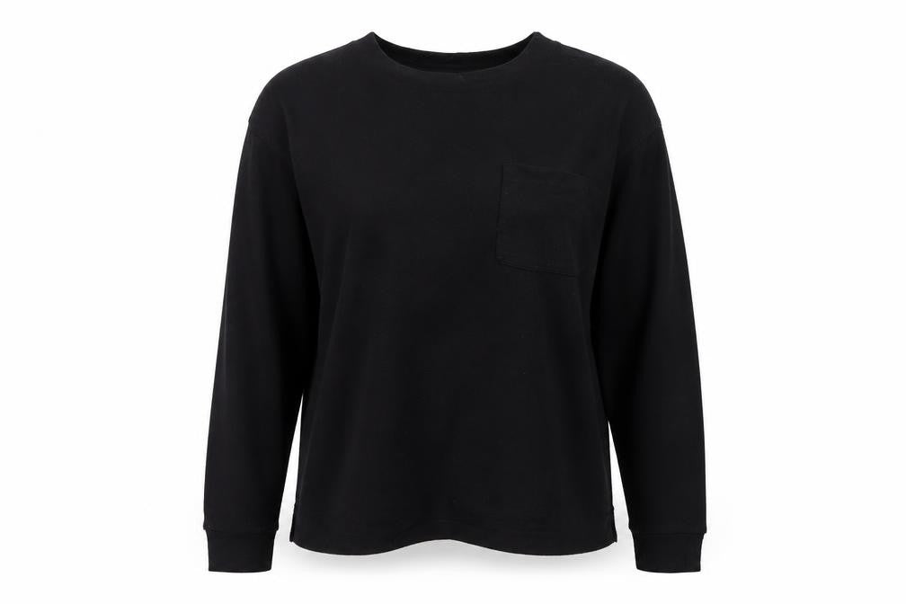 DKNY Women's Black Pyjama Top M T-Shirt Style