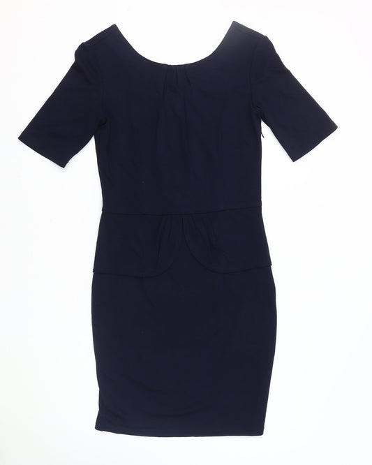 Sugarhill Boutique Women's Blue Sheath Dress Size 12