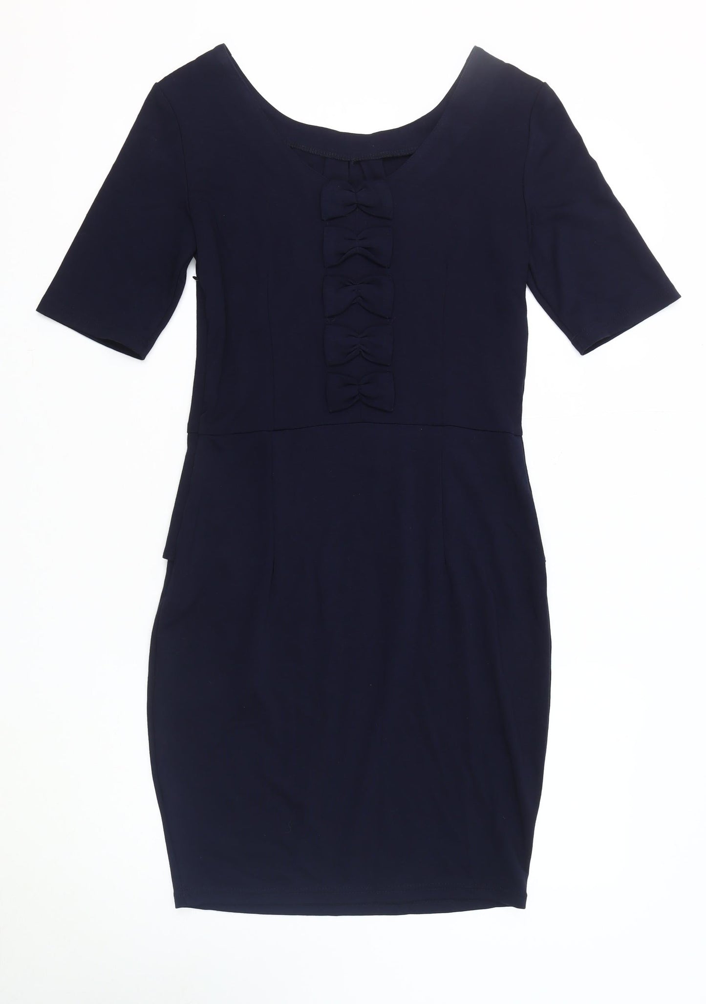 Sugarhill Boutique Women's Blue Sheath Dress Size 12