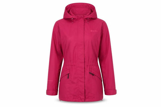 Peter Storm Women's Red Water Resistant Parka Jacket Size 10