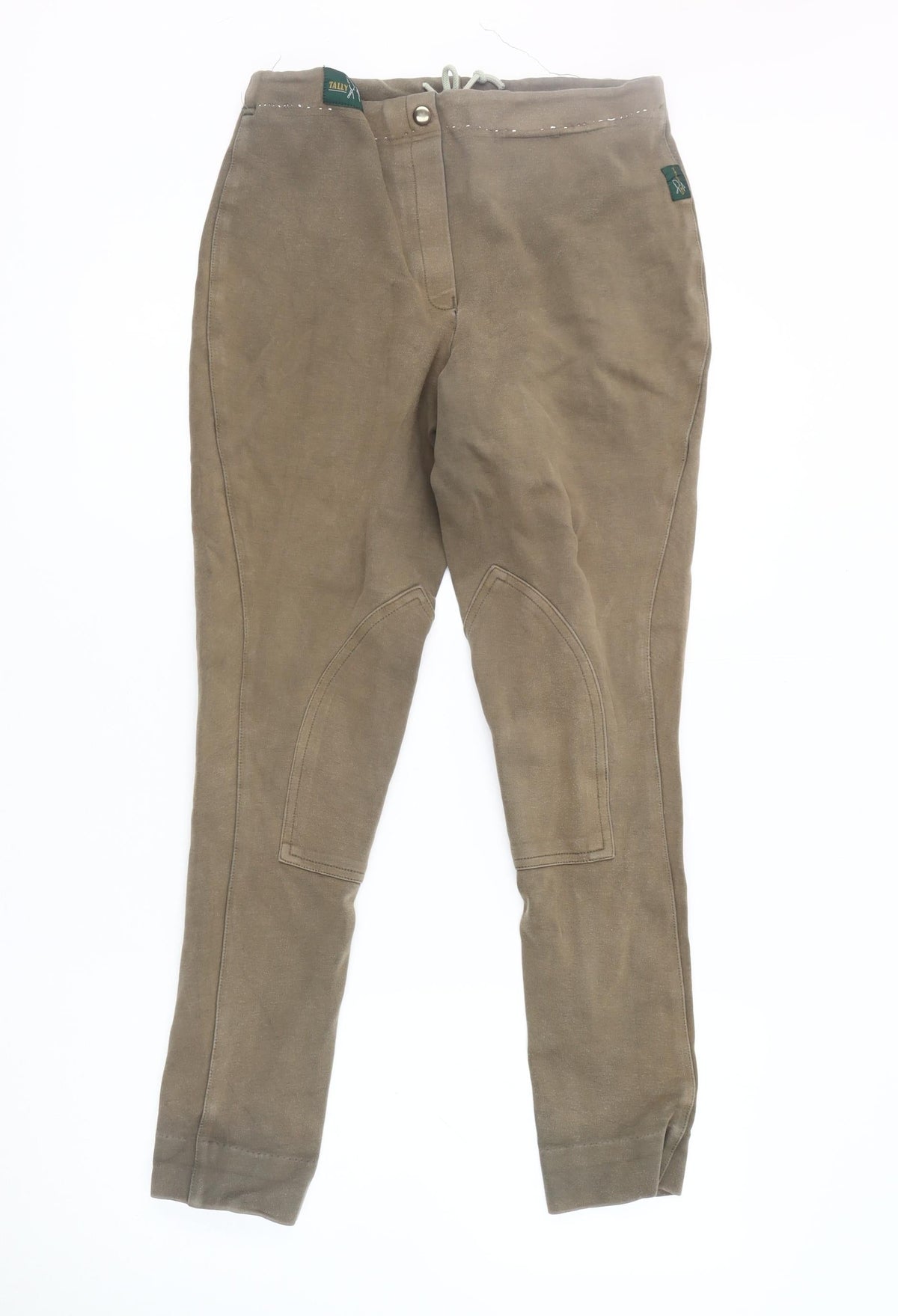 Tally Ho Women's Brown Slim Fit Trousers Size 30R