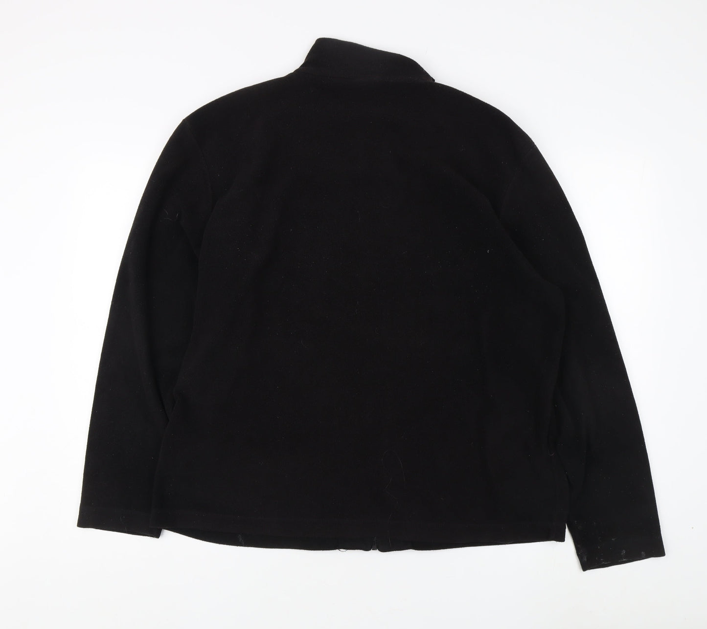 Campri Men's Black Fleece Jacket L