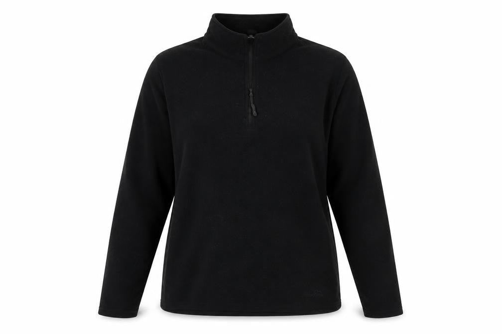 Peter Storm Black Women’s Fleece Sweatshirt, Size 16
