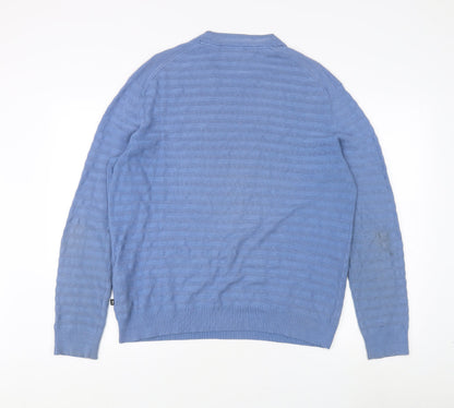 Ted Baker Men’s Blue Pullover Jumper, Medium