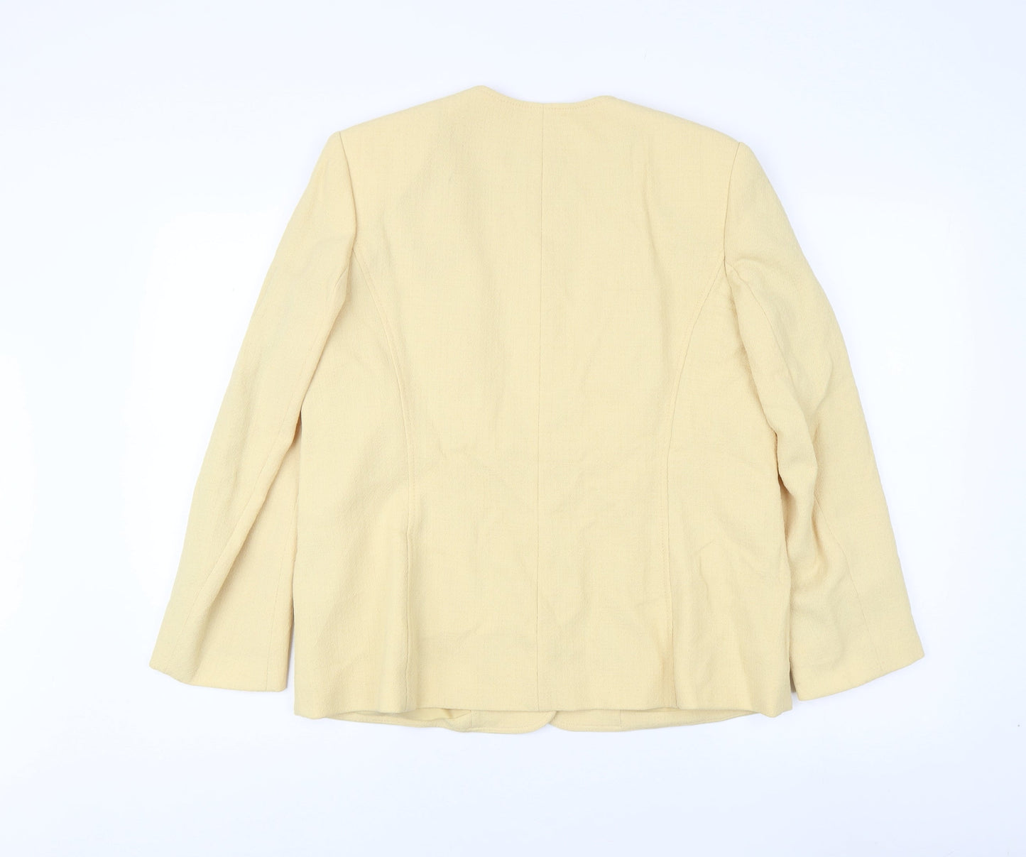 Eastex Beige Blazer Women Size 14 Business Classic