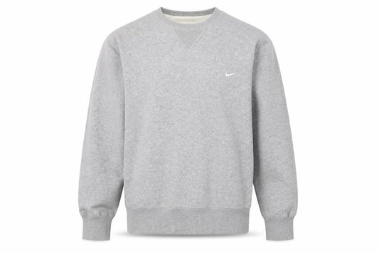 Nike Men's Grey Pullover Sweatshirt - Size S