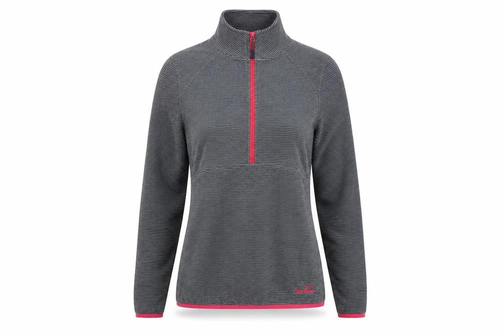 Peter Storm Women's Grey Henley Sweatshirt Size 12