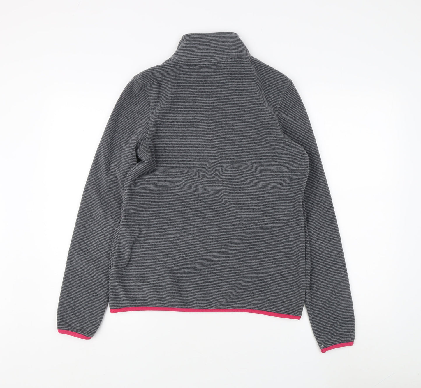 Peter Storm Women's Grey Henley Sweatshirt Size 12
