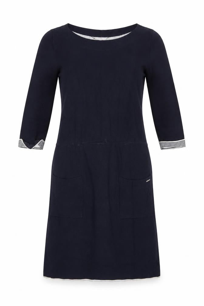 s.Oliver Women's Blue Dress Size 10 with Pockets