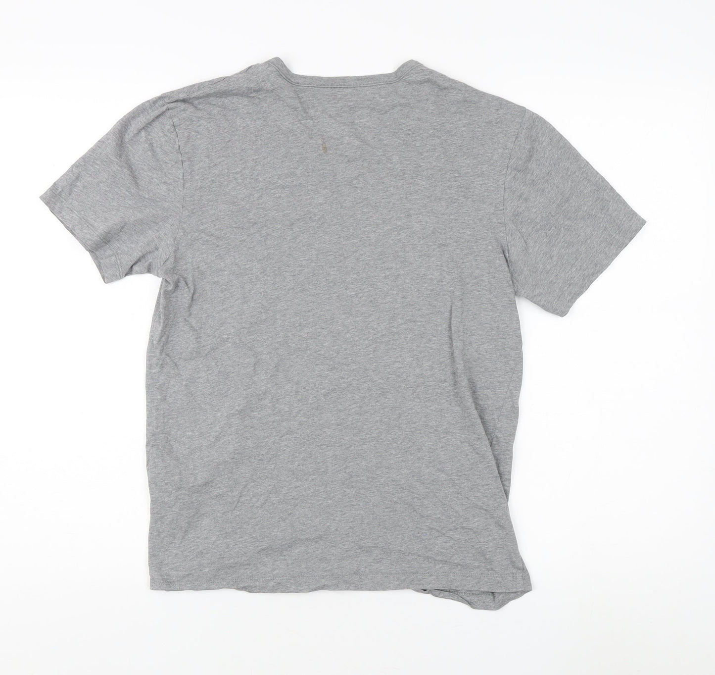 BOSS Men's Grey Short Sleeve Crew Neck T-Shirt Size S