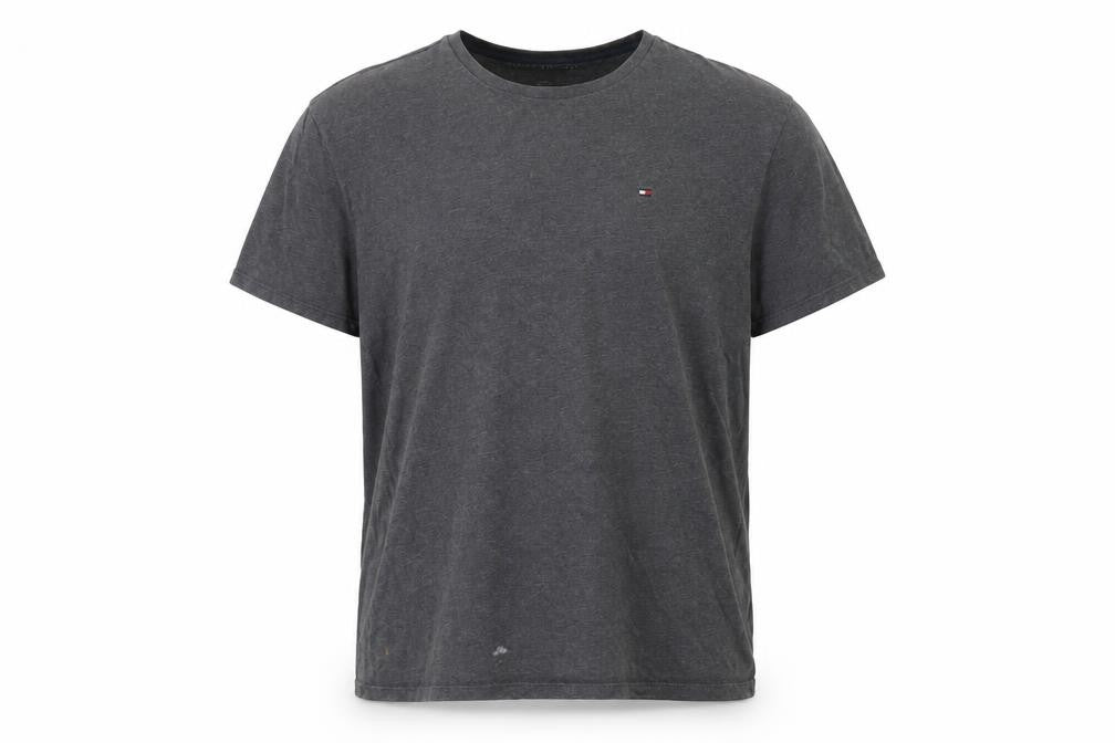 Tommy Hilfiger Men's Grey L Crew Neck T-Shirt