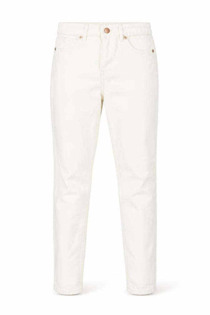 New Look Women's Ivory Jeans Size 8