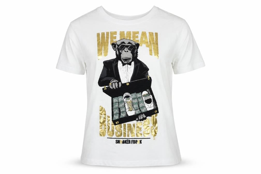 Sneaker Freak Unisex White Graphic T-Shirt L