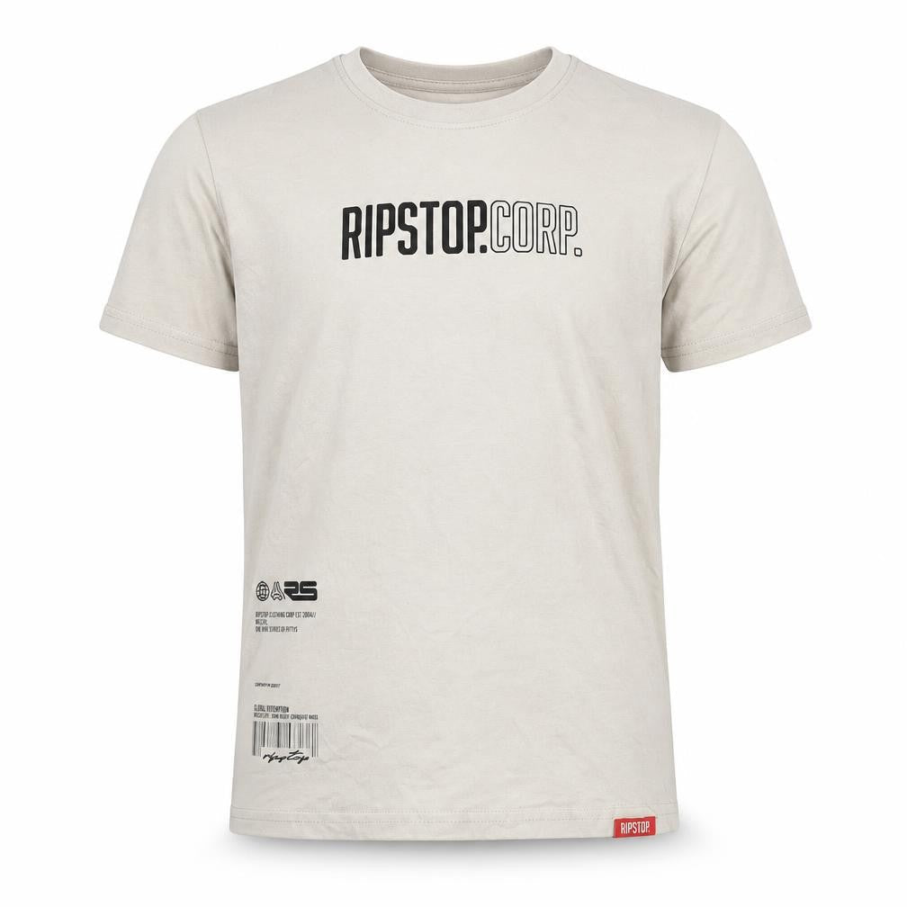 Ripstop Boys Beige Graphic T-Shirt Size 11-12 Regular Fit
