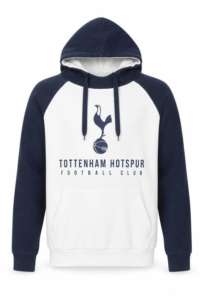 Tottenham Hotspur Men's S White Pullover Hoodie