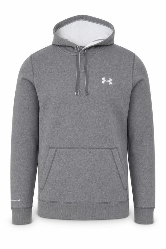 Under Armour Men's Grey Pullover Hoodie S