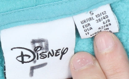 Preloved Disney Women's Blue Pullover Hoodie Size S - Winnie the Pooh - Label