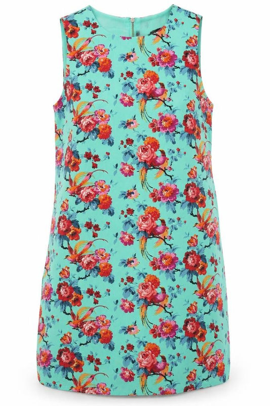 Oasis Women's Multicoloured Floral Shift Dress 14