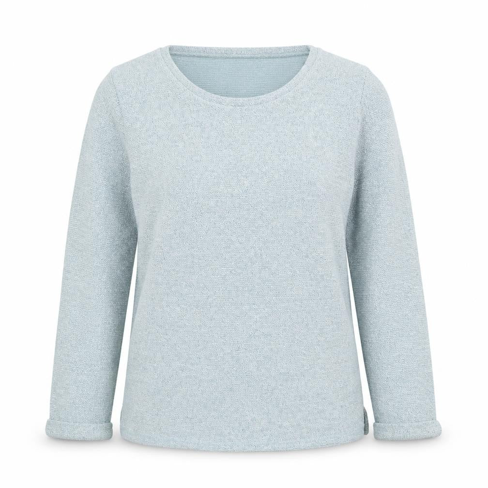 ISLE Women's Blue Pullover Jumper, Size S