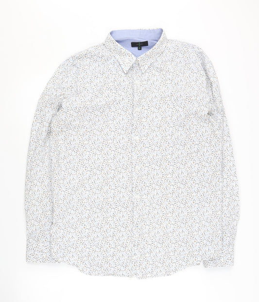 Jasper Conran Men's XL Multicoloured Floral Shirt