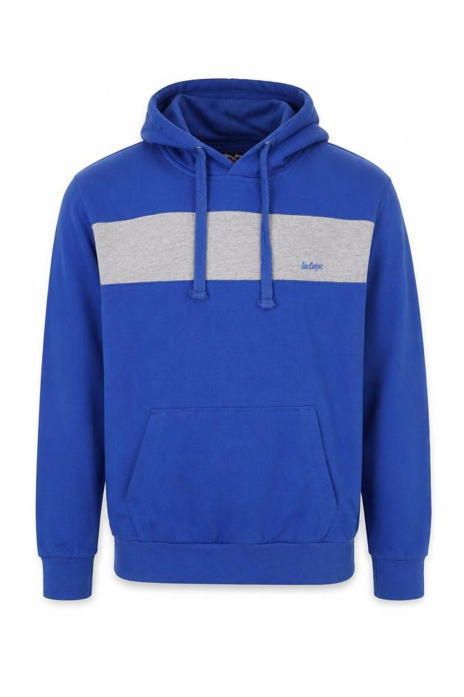 Lee Cooper Men's Blue Pullover Hoodie XL
