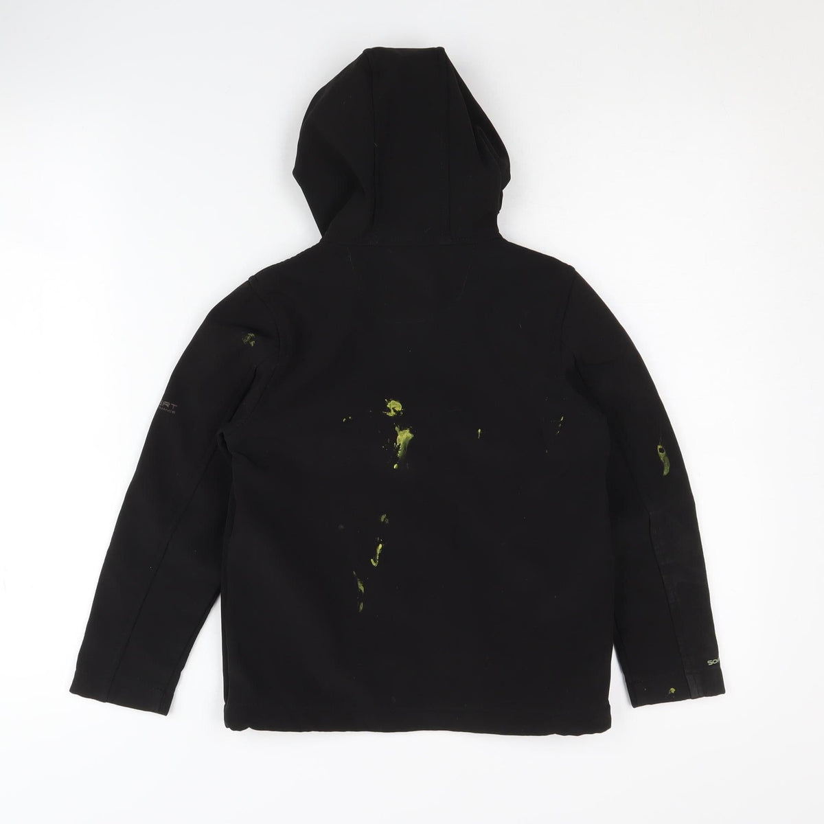 Regatta Boys Black Softshell Jacket, 7-8 Years, Hooded, Casual