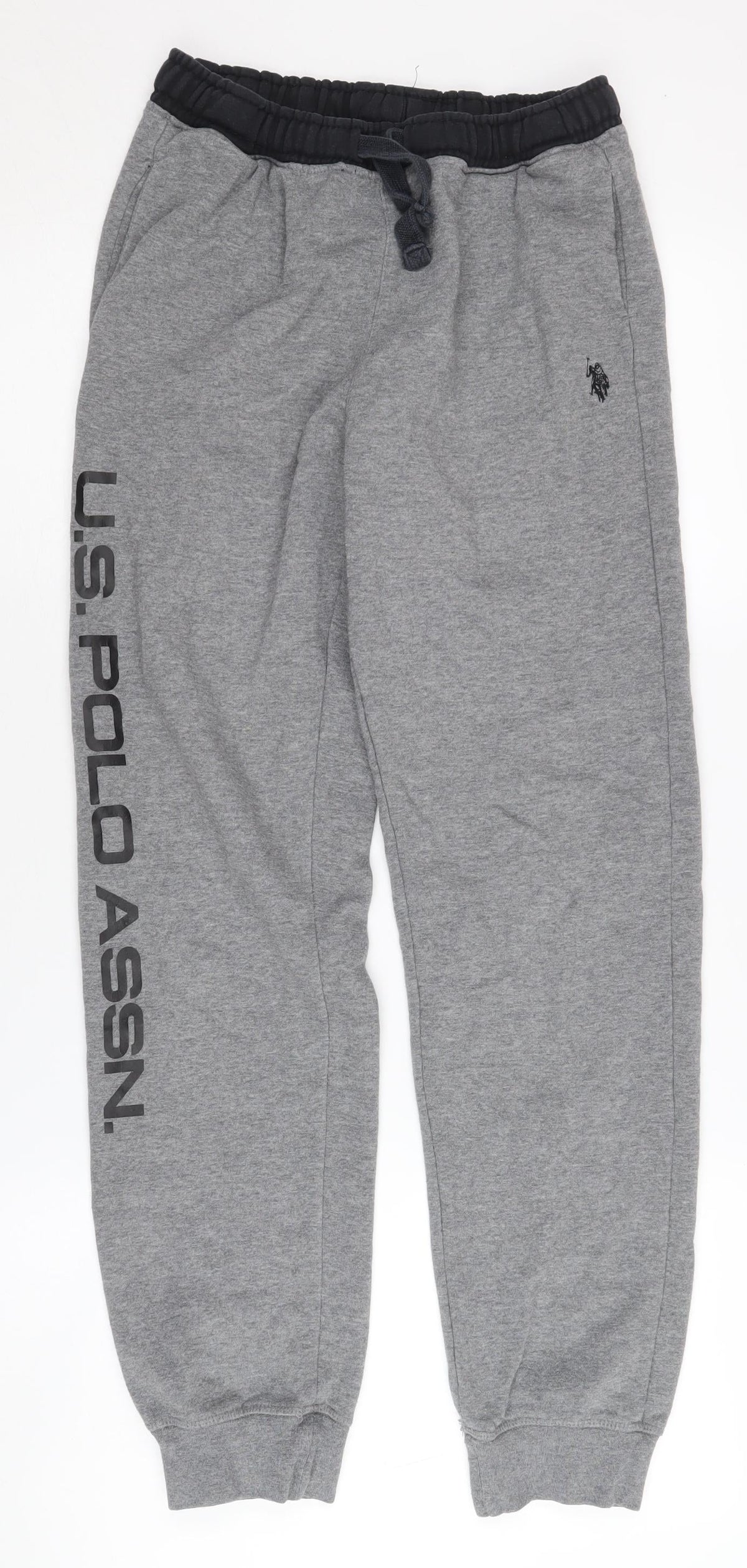 U.S. Polo Assn. Boys Grey Jogger Trousers XL
