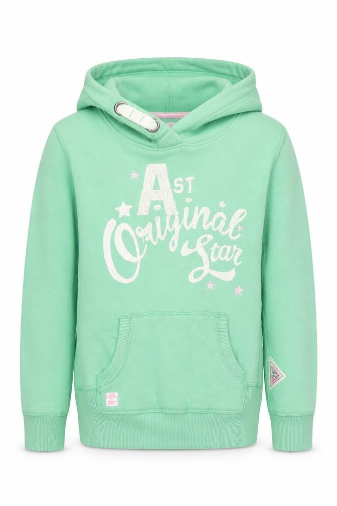 Next Girls Green Pullover Hoodie 13 Years with Logo