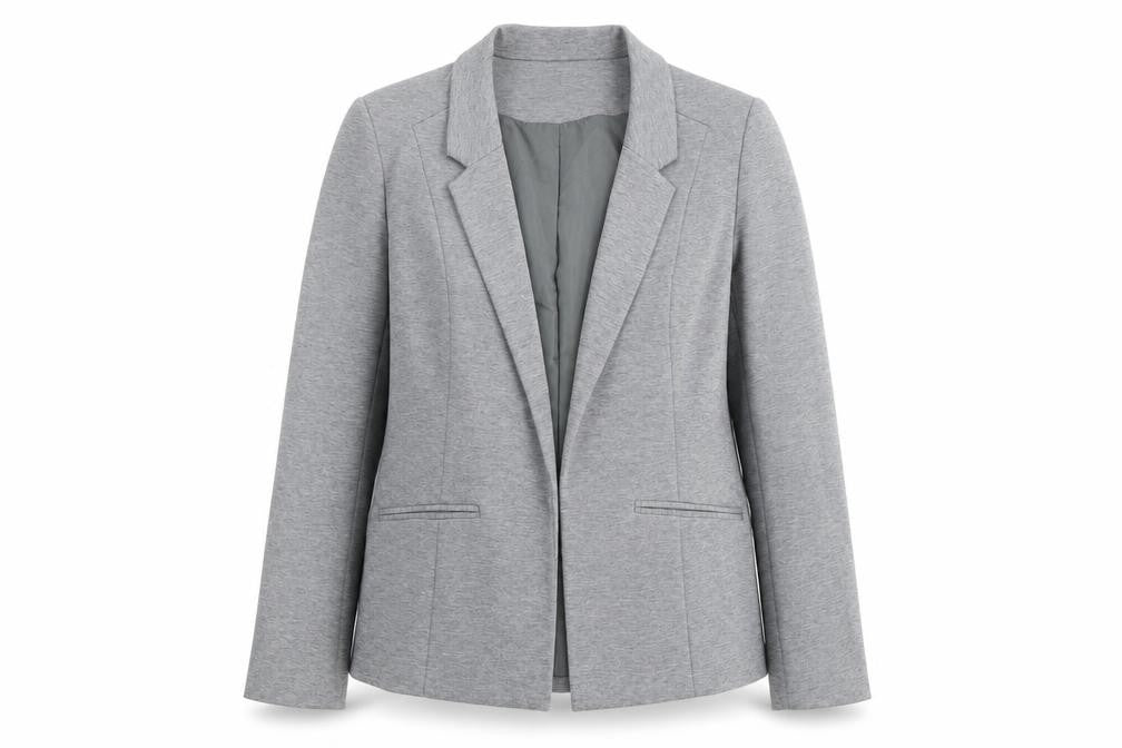 Oasis Women's Grey Blazer Size 14 Regular Fit