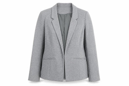Oasis Women's Grey Blazer Size 14 Regular Fit