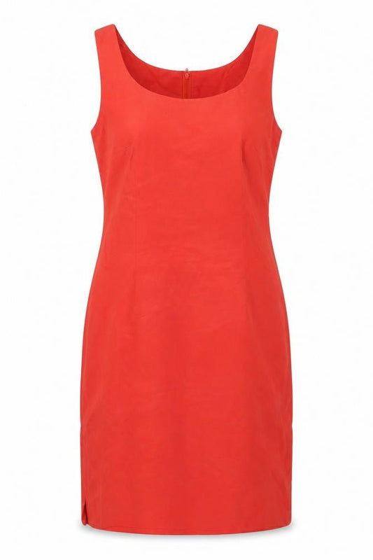 New Look Red Sleeveless Dress, Women's Size 12