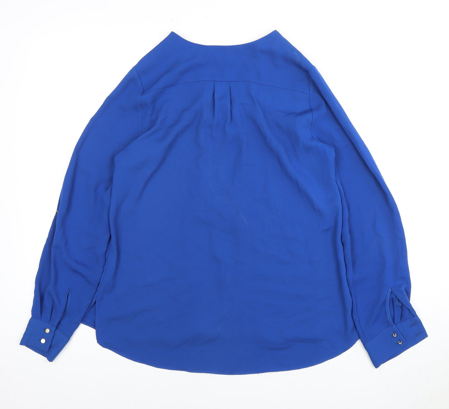 River Island Women's Blue Long Sleeve Zip Top