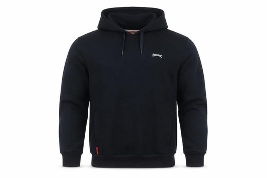 Slazenger Men's Black Hoodie M Pullover Cotton Blend