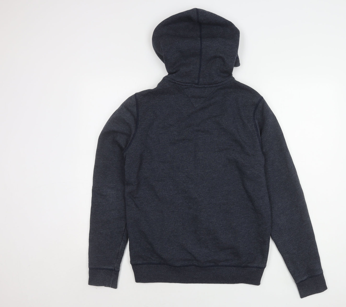 Hilfiger Denim Men's Blue Hooded Jacket Size M