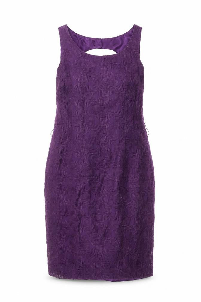 Kaliko Women's Purple Geometric Dress, Size 10