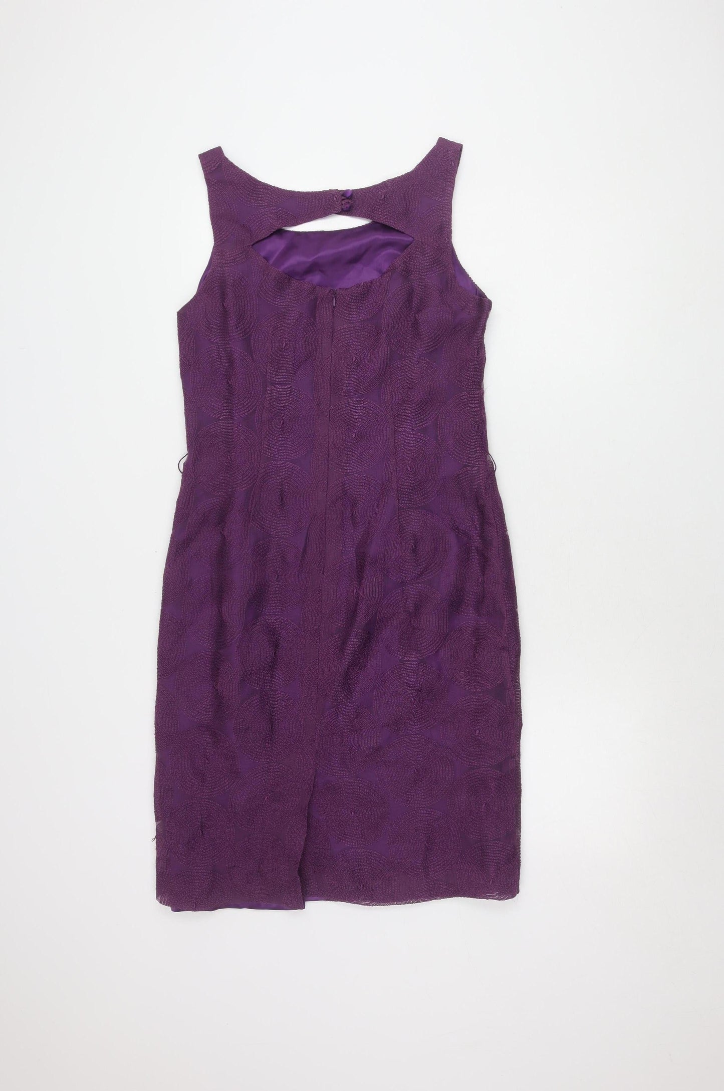 Kaliko Women's Purple Geometric Dress, Size 10