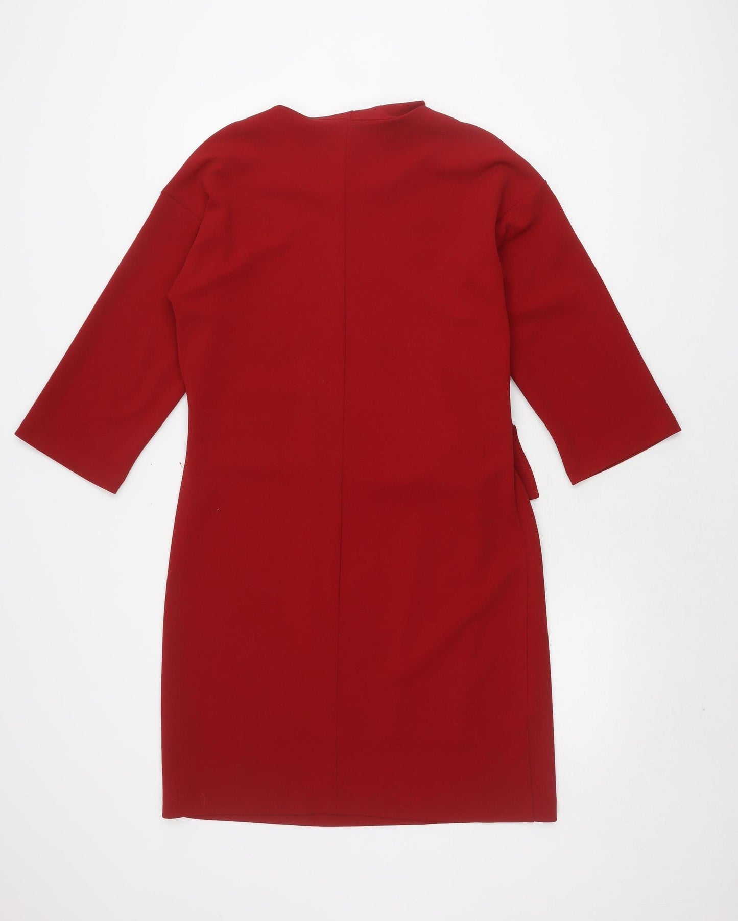 Warehouse Women's Red Shift Dress Size 12