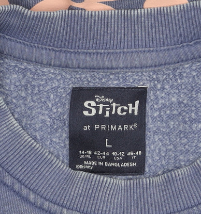 Preloved Primark Women's Stitch Blue L Sweatshirt Pullover - Label