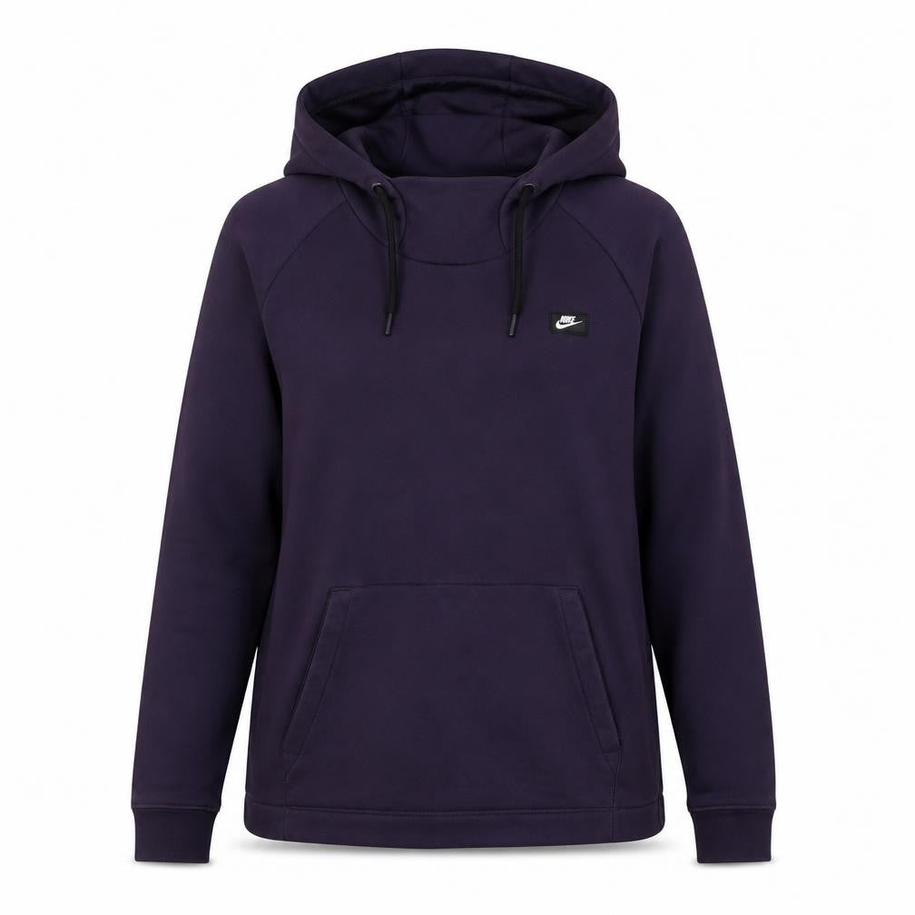 Nike Women's Purple Pullover Hoodie M - Activewear Essential