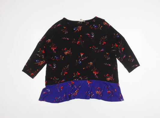 Phase Eight Women's Floral Top, Size 12, 3/4 Sleeve