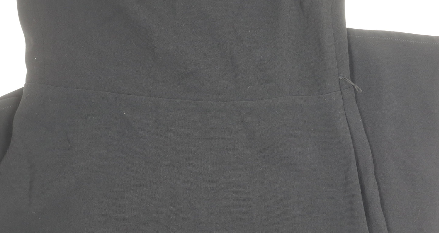 Coast Black A-Line Dress Women's Size 10 Sleeveless