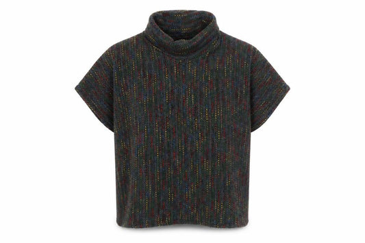 Front view of Roman Women's Multicoloured Cowl Neck Knit Jumper M