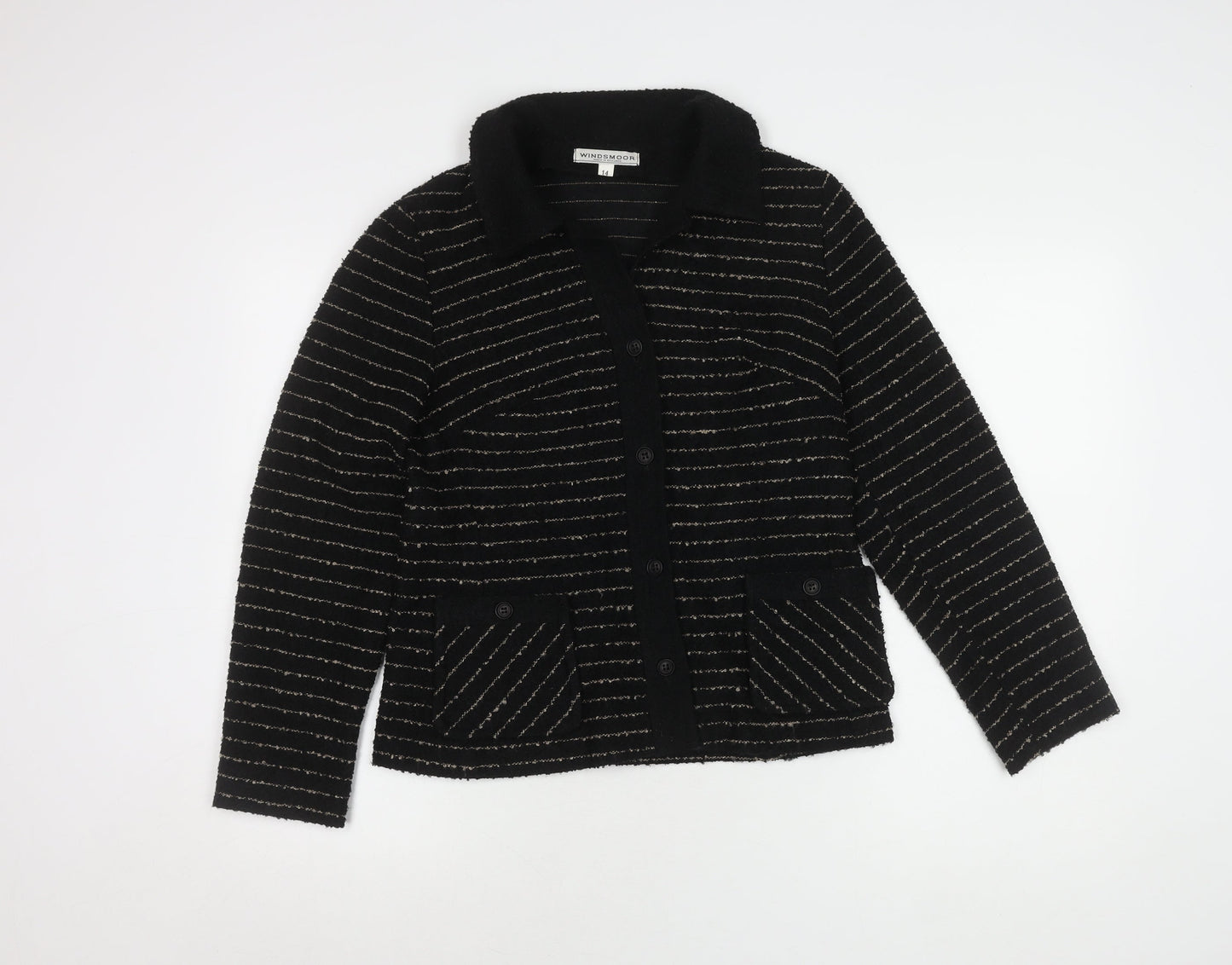 Windsmoor Women's Black Cardigan Size 14